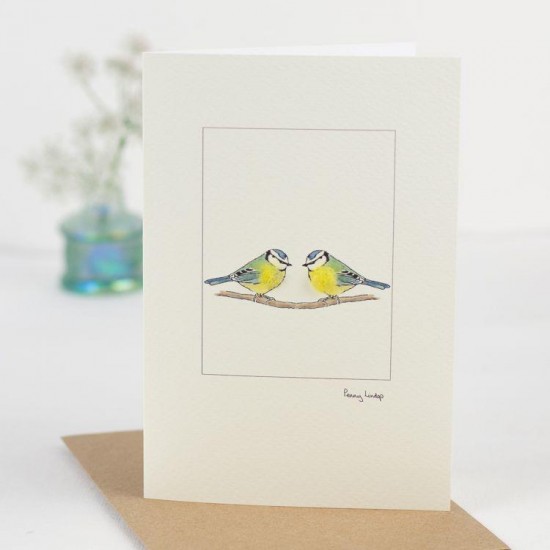 Bluetits card