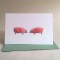 Mini Pig British Lops card