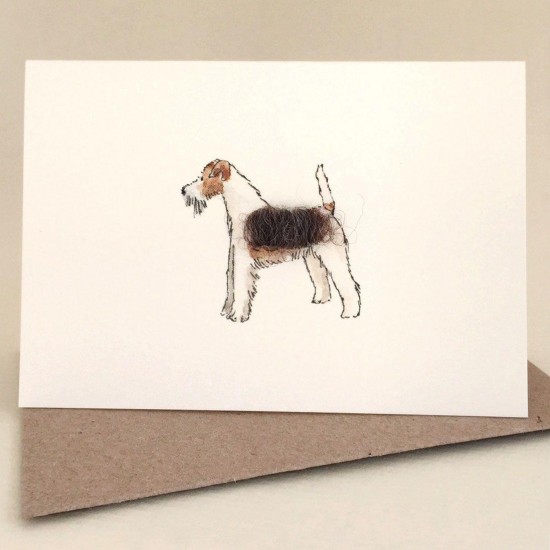 Mini Terrier Fox card
