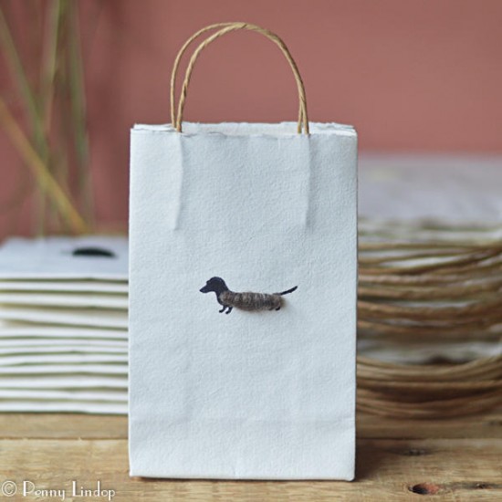 Gift Bag - Dachshund - small