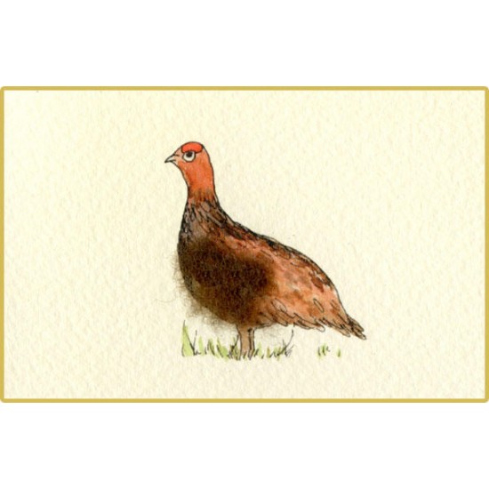 Mini Grouse card