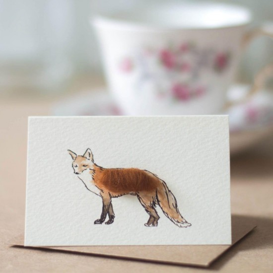 Mini Fox card