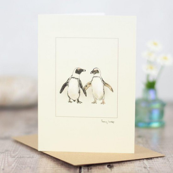 Penguins Jackass 2 card