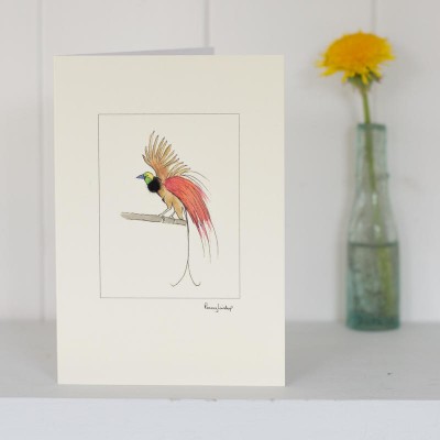 Bird of Paradise card