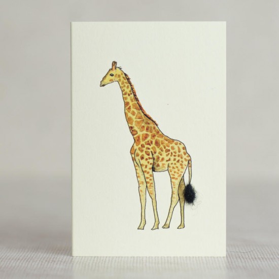 Mini Giraffe card