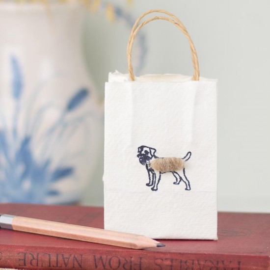 Gift Bag - Border Terrier - tiny
