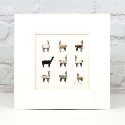 9 Alpacas print