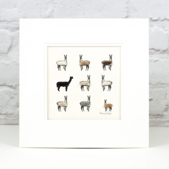 9 Alpacas print