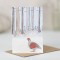 Mini Partridge in woodland card