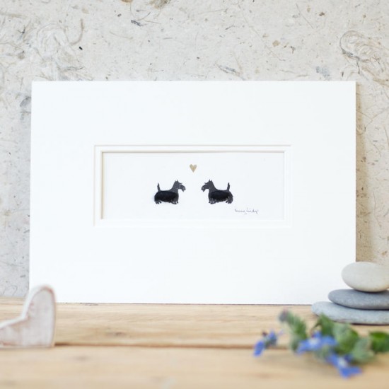 Scottie Dogs in love print