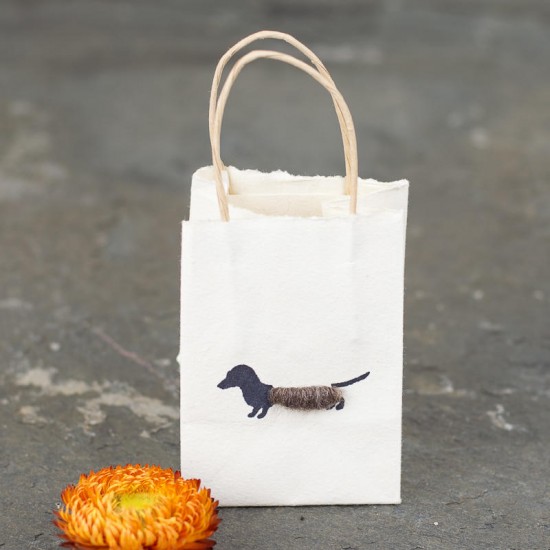 Gift Bag - Dachshund - tiny