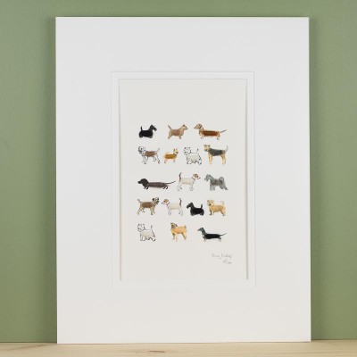 Limited Edition Print Of Small Dogs print Limited Edition Print Of Small Dogs print