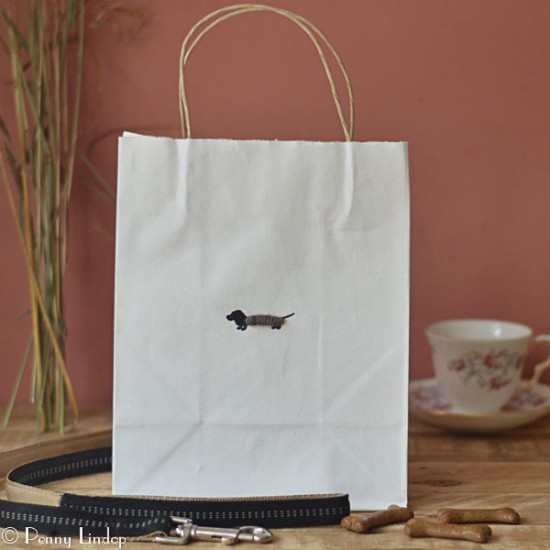 Gift Bag - Dachshund - large