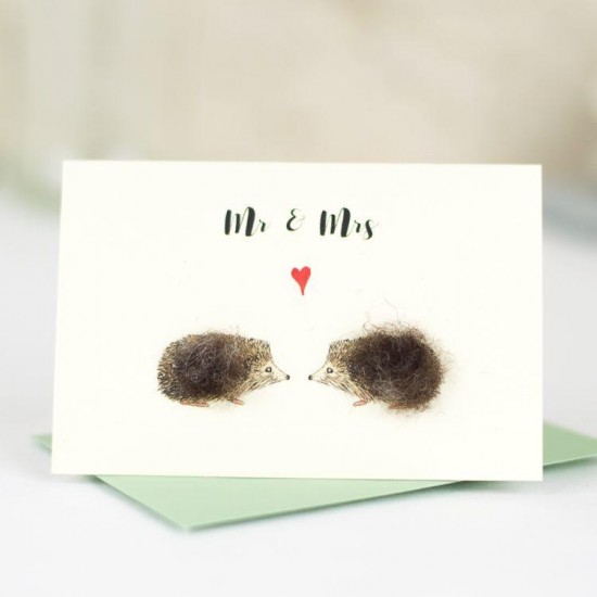 Mini Hedgehogs Mr & Mrs