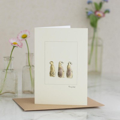 Meerkats card Meerkats card