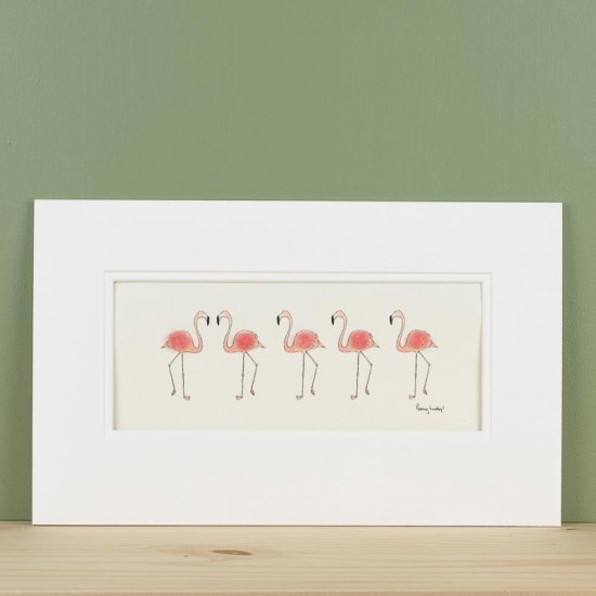 Flamingos print Flamingos print