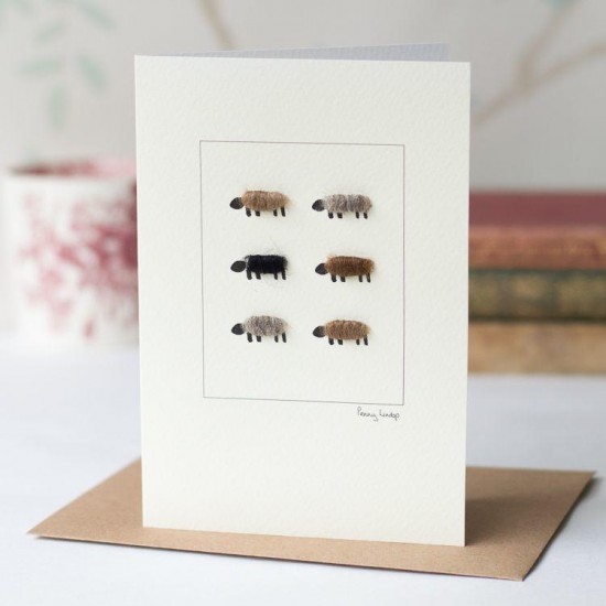 Sheep natural 6 card