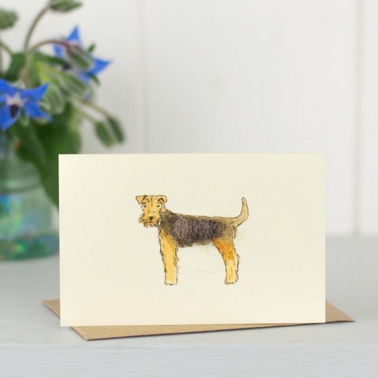 Mini Terrier Welsh card