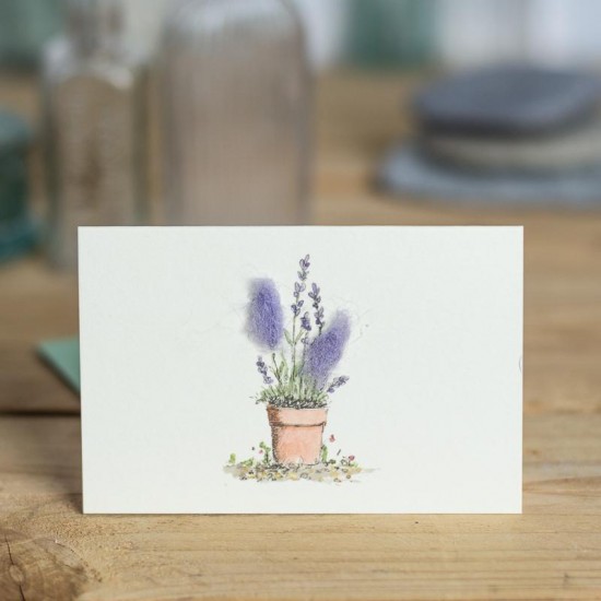 Mini Lavendar card