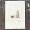 Hare and leveret card