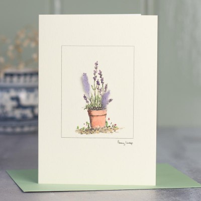 Lavender card Lavender card