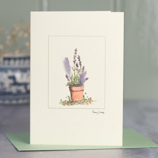 Lavender card