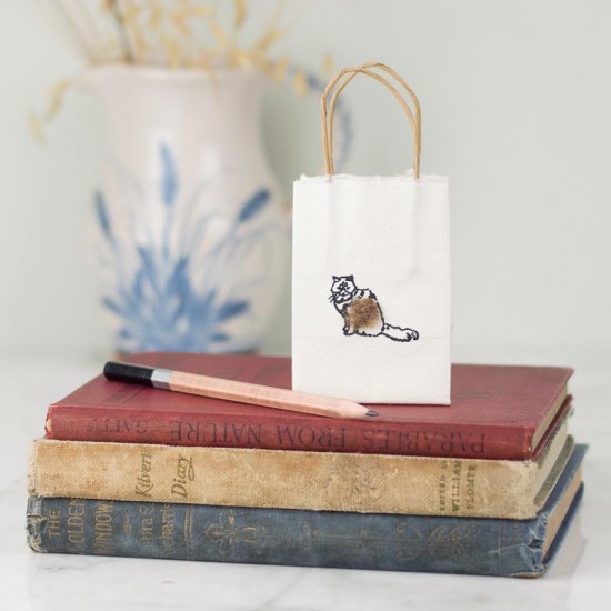 Gift Bag - Cat - tiny