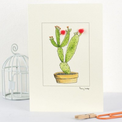Cactus card Cactus card