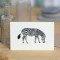 Mini Zebra card