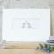 Rabbits in love print