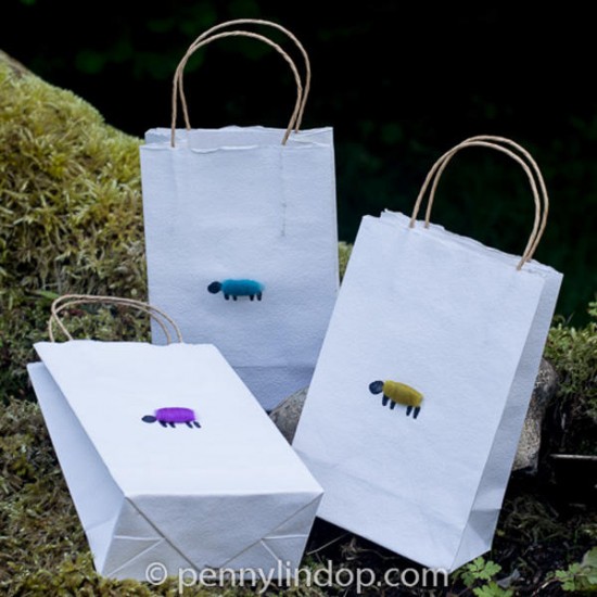 Gift Bag - Sheep - small