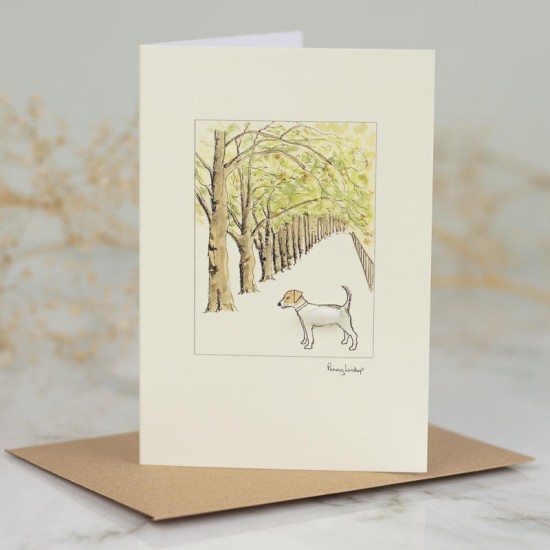 Jack Russell in avenue card