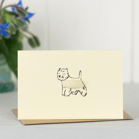 Mini Westie card