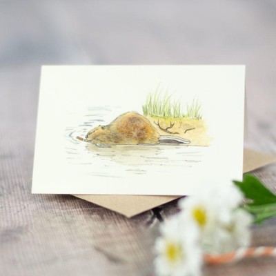 Mini Beaver card Mini Beaver card