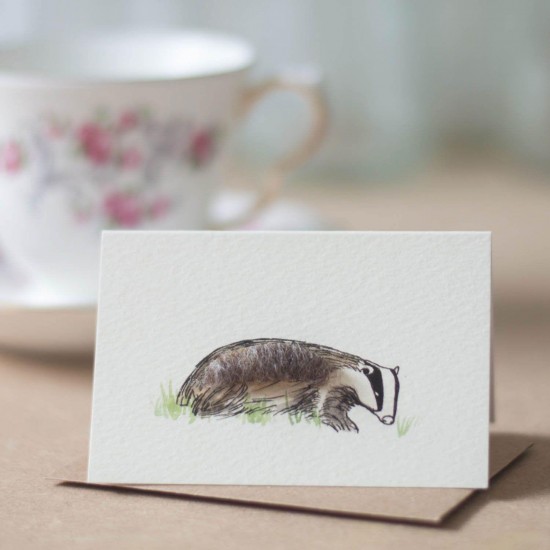 Mini Badger card