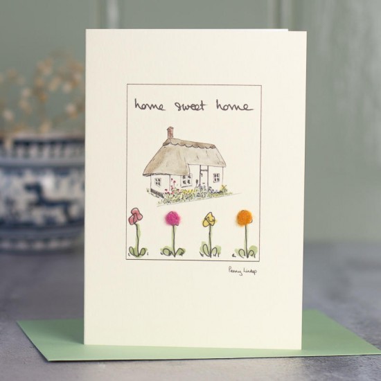 New Home Home sweet home card