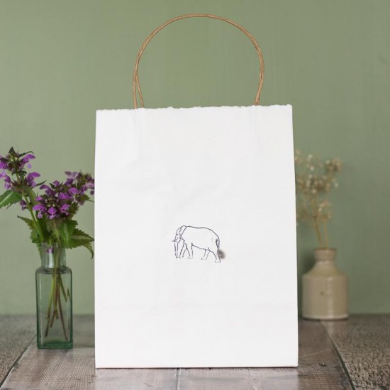 Gift Bag - Elephant - large