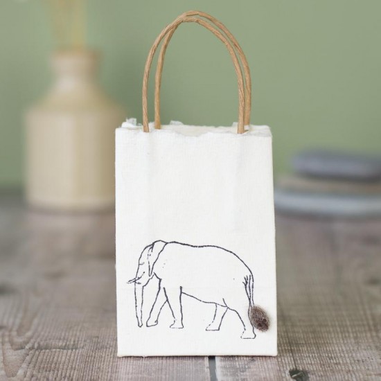 Gift Bag - Elephant - tiny