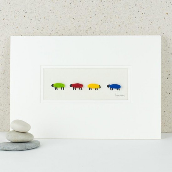 4 Bright sheep print