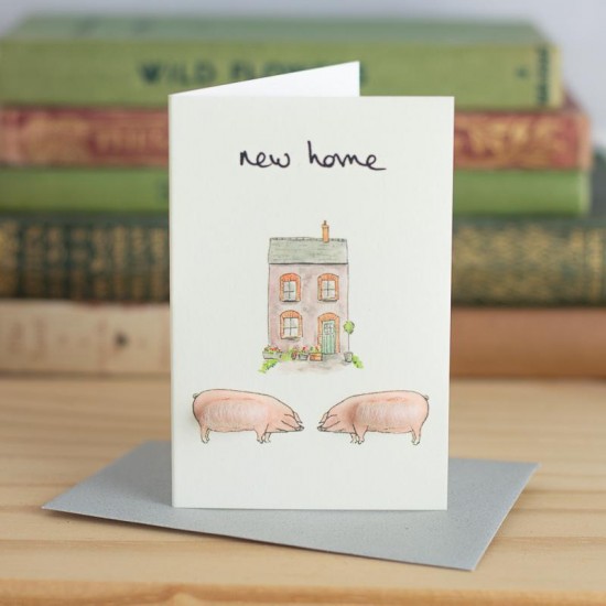 Mini Pig new home card