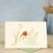 Mini Snowdrops and robin card Mini Snowdrops and robin card