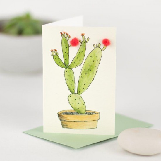 Mini Cactus card