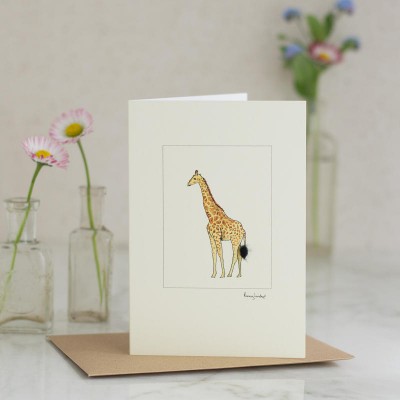 Giraffe card Giraffe card