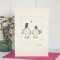 Penguin wedding card Penguin wedding card
