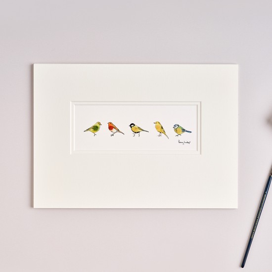 Garden Birds print