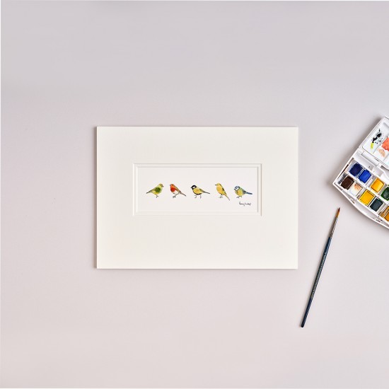 Garden Birds print