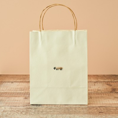 Gift Bag - Natural Sheep - large