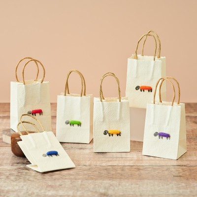 Gift Bag - Bright Sheep - tiny