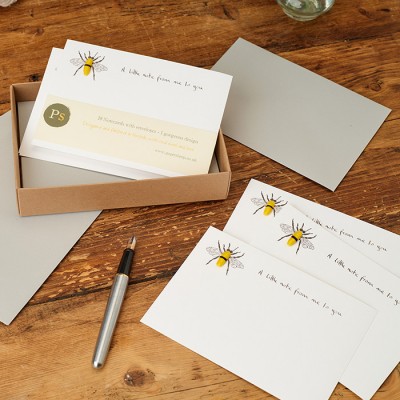 Notecards Bee 
