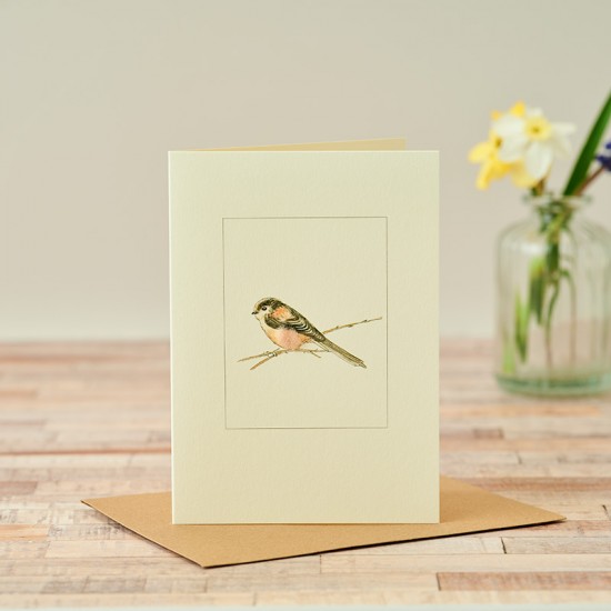 Long Tailed Tit Card